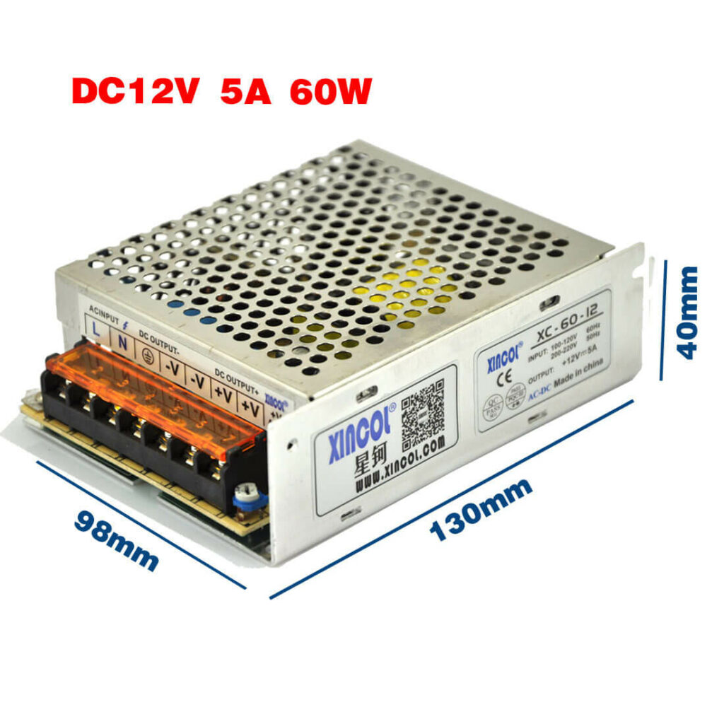 switching 60W 12V 5A
